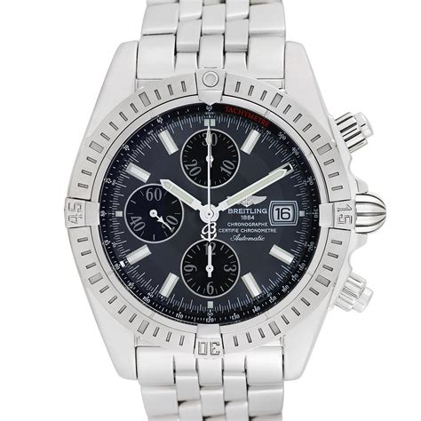 breitling 1884 a25362 used price|breitling a13356 chronomat evolution.